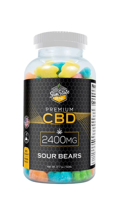 sun state hemp cbd gummies sour bears