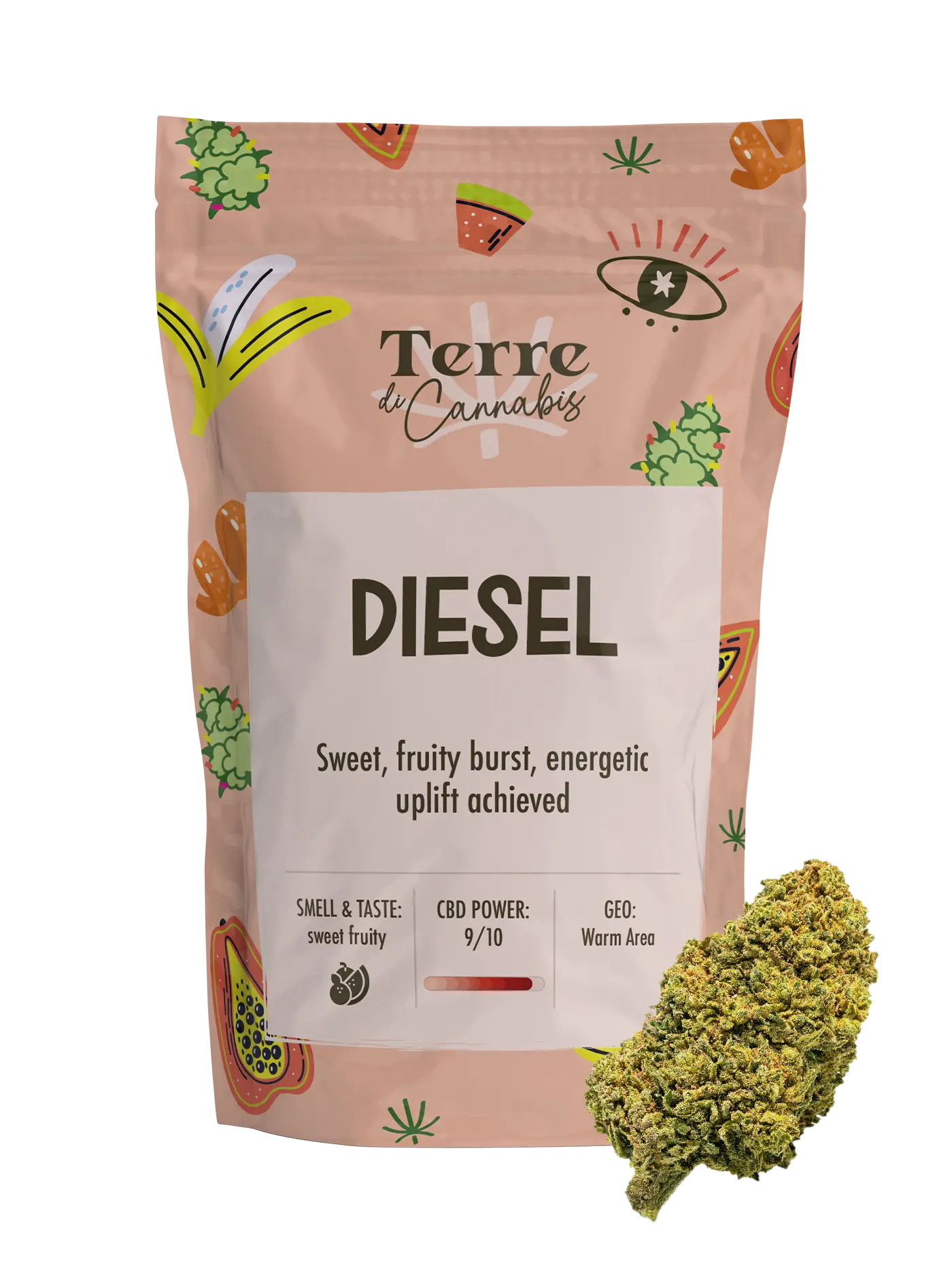 terre di cannabis diesel cbd topskud