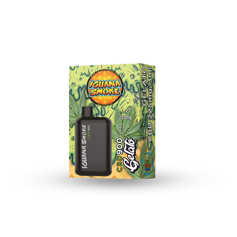Iguana CBD vape Gelato – 3 ml - Billede 3
