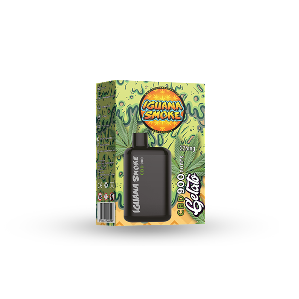Iguana CBD vape Gelato – 3 ml - Billede 4