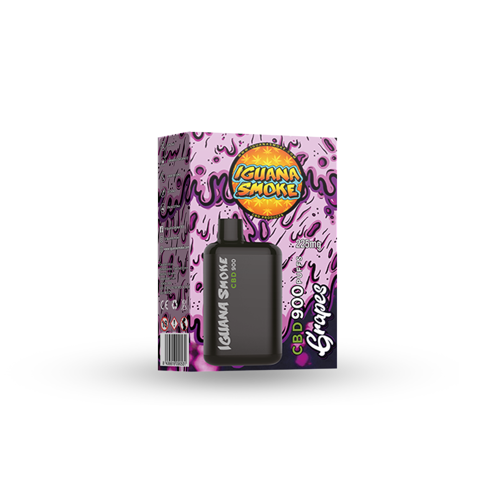 Iguana CBD vape Grapes – 3 ml - Billede 3