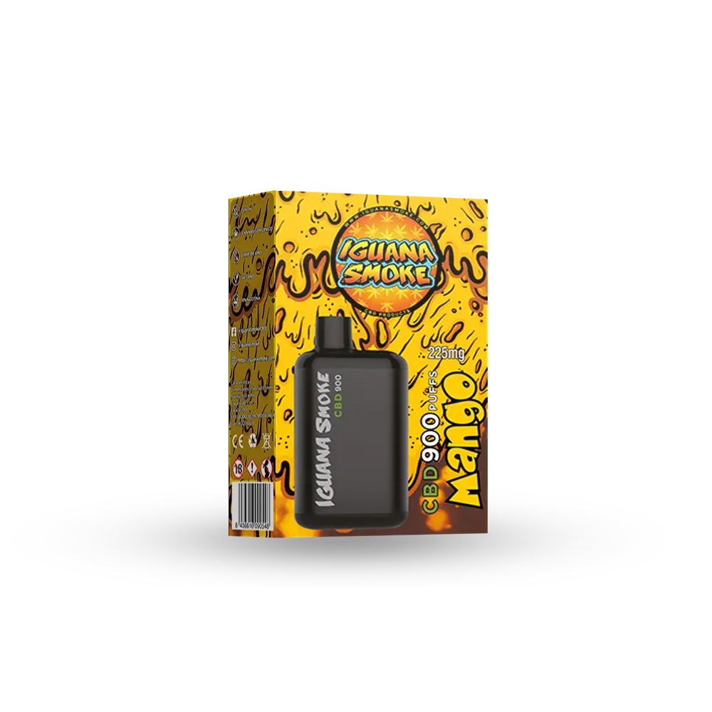Iguana CBD vape Mango – 3 ml - Billede 2