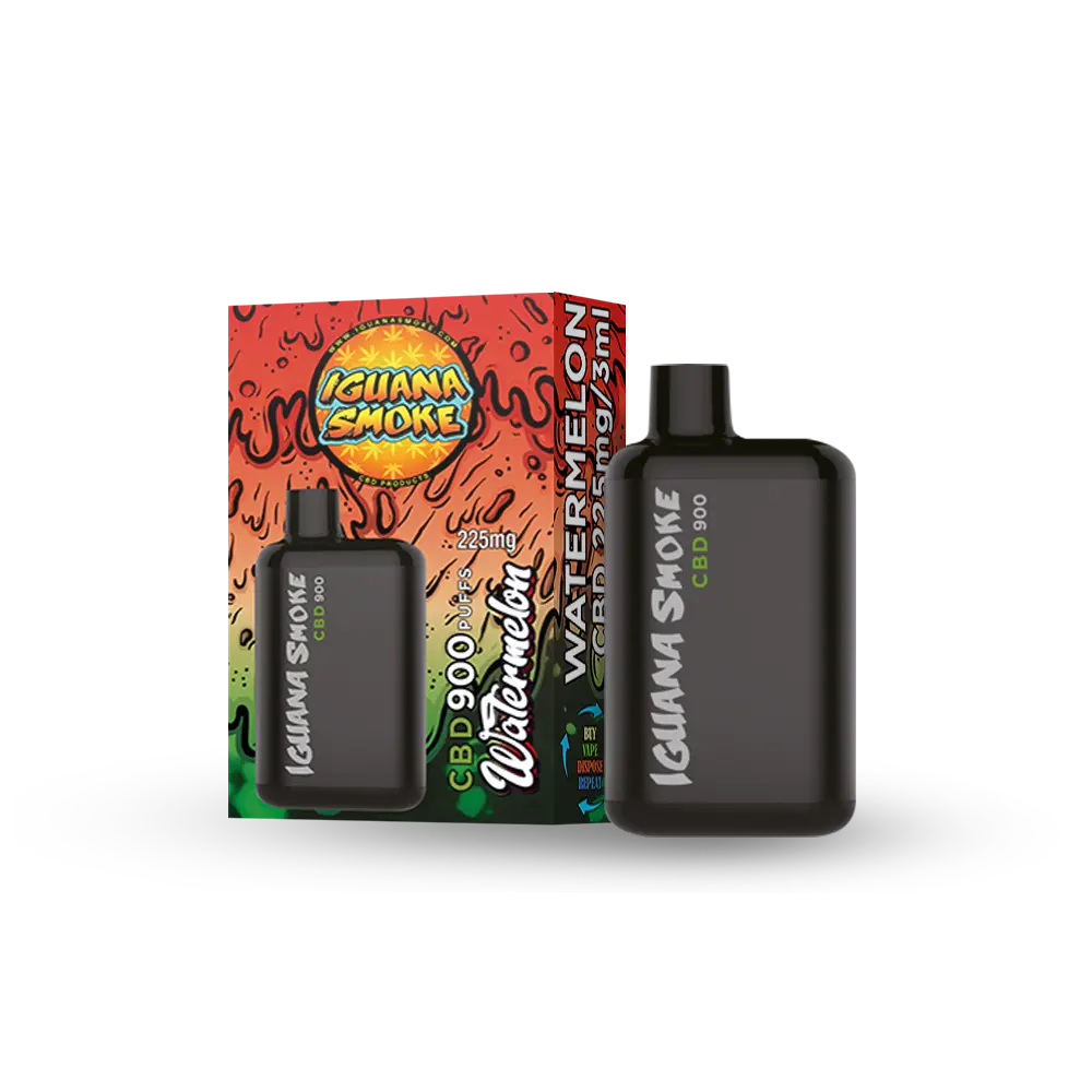 iguana smoke cbd pod watermelon