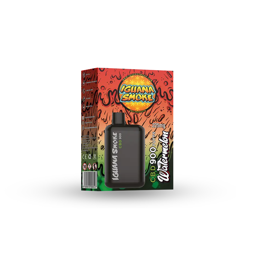 Iguana CBD vape Watermelon – 3 ml - Billede 4