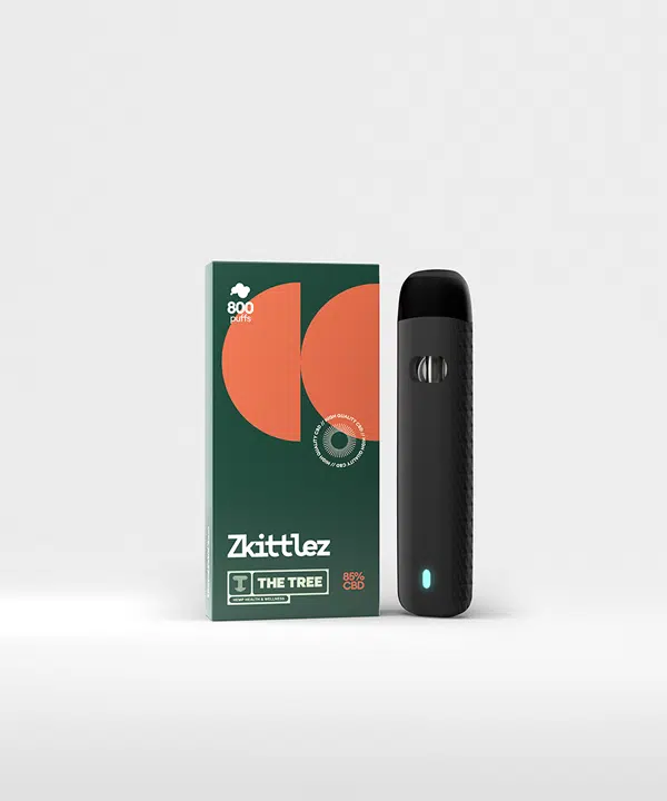 the tree cbd vape zkittlez
