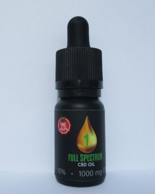 Økologisk CBD Olie MCT 10% (1000 mg CBD) – 10 ml