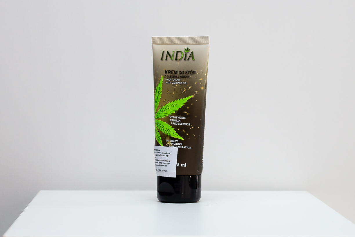 India beskyttende fodcreme med cannabisolie - Image 3