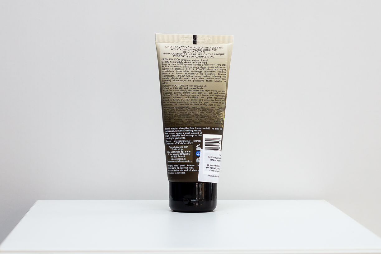 India beskyttende fodcreme med cannabisolie - Image 2