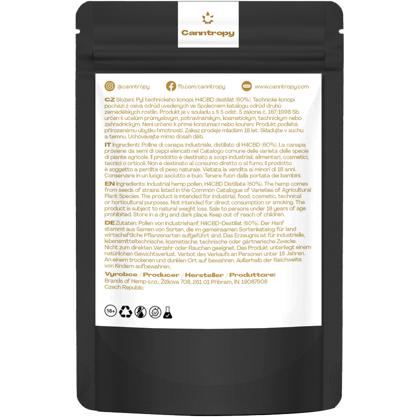 Canntropy H4CBD Hash - 60 % - Image 3
