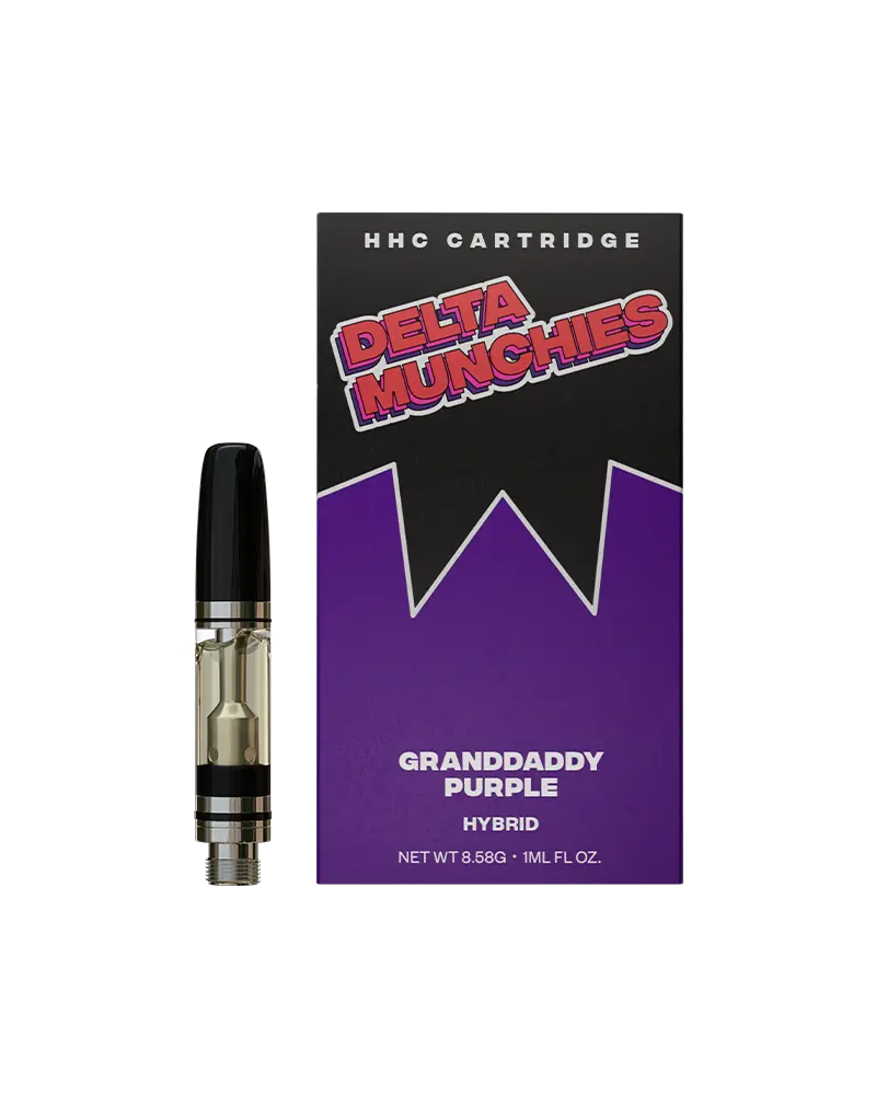 delta munchies hhc cartridge grandaddy purple