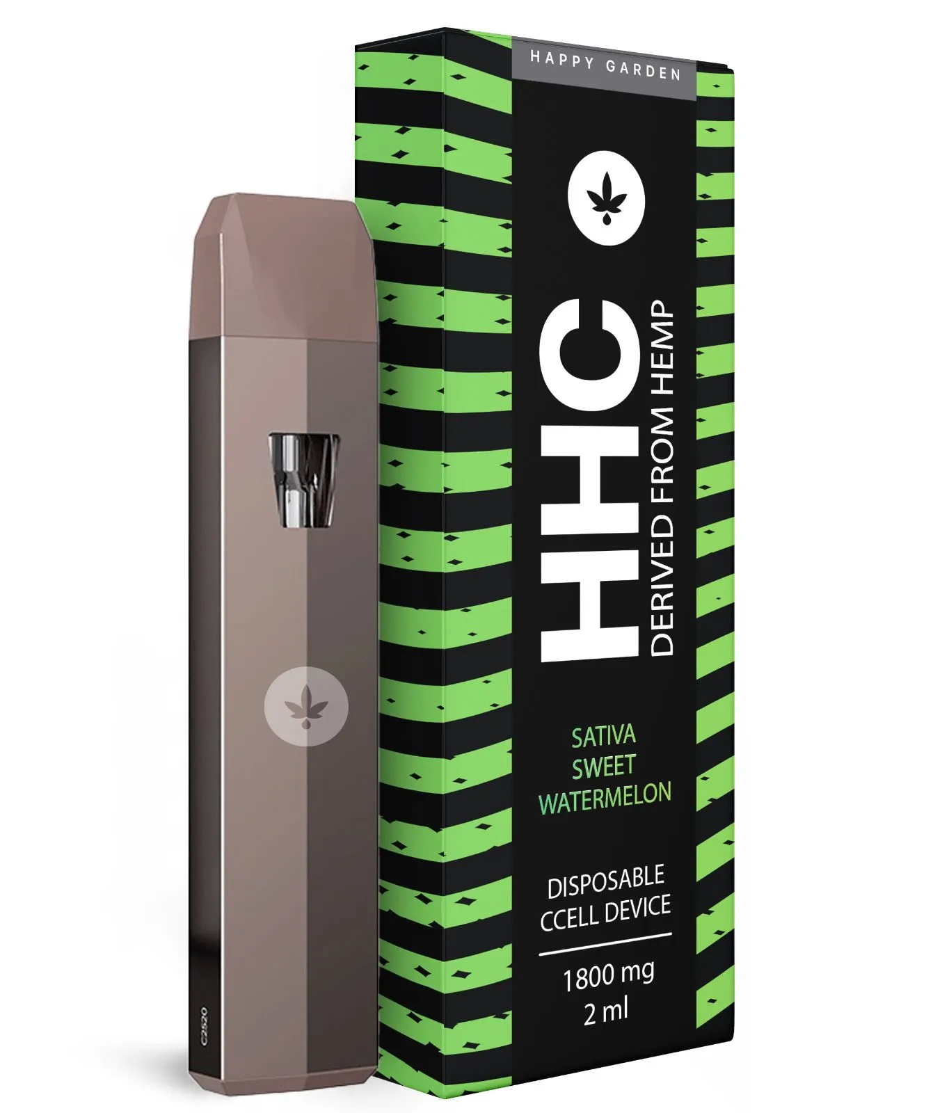 happy garden hhc vape sativa sweet watermelon
