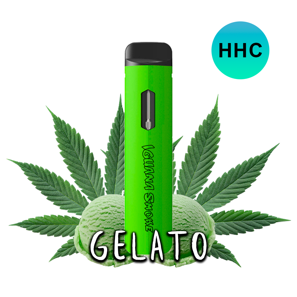 iguana smoke hhc engangsvape gelato