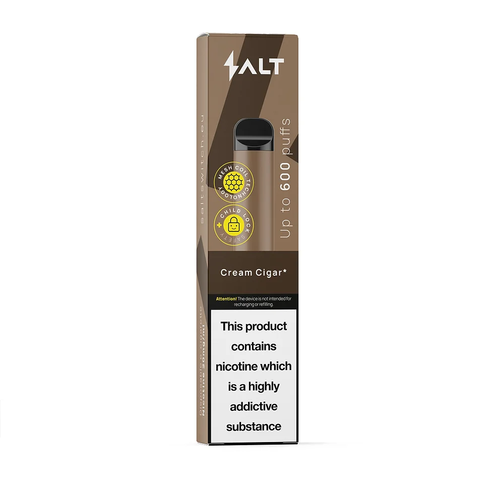 Salt Nicotin vape Cream cigar Tobacco