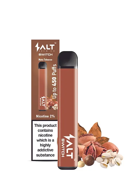 salt nikotin vape nuts tobacco