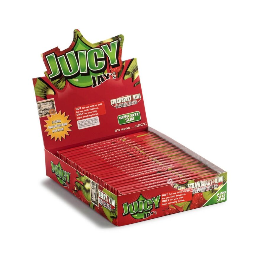 Juicy Jays jointpapir jordbær kingsize - 32 ark