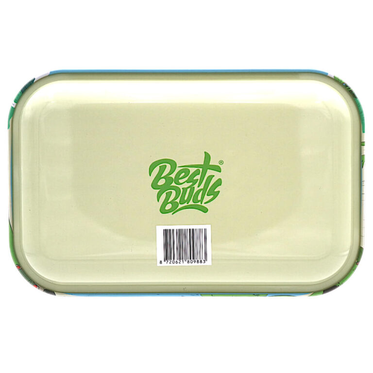 Best Buds Where’s Weedo Metal Rolling Tray Medium 17.6×27.5cm - Image 2