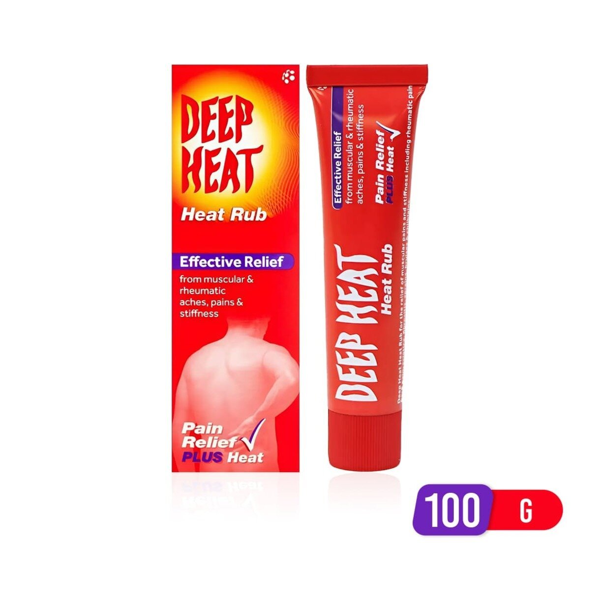 deep heat rub pain relief