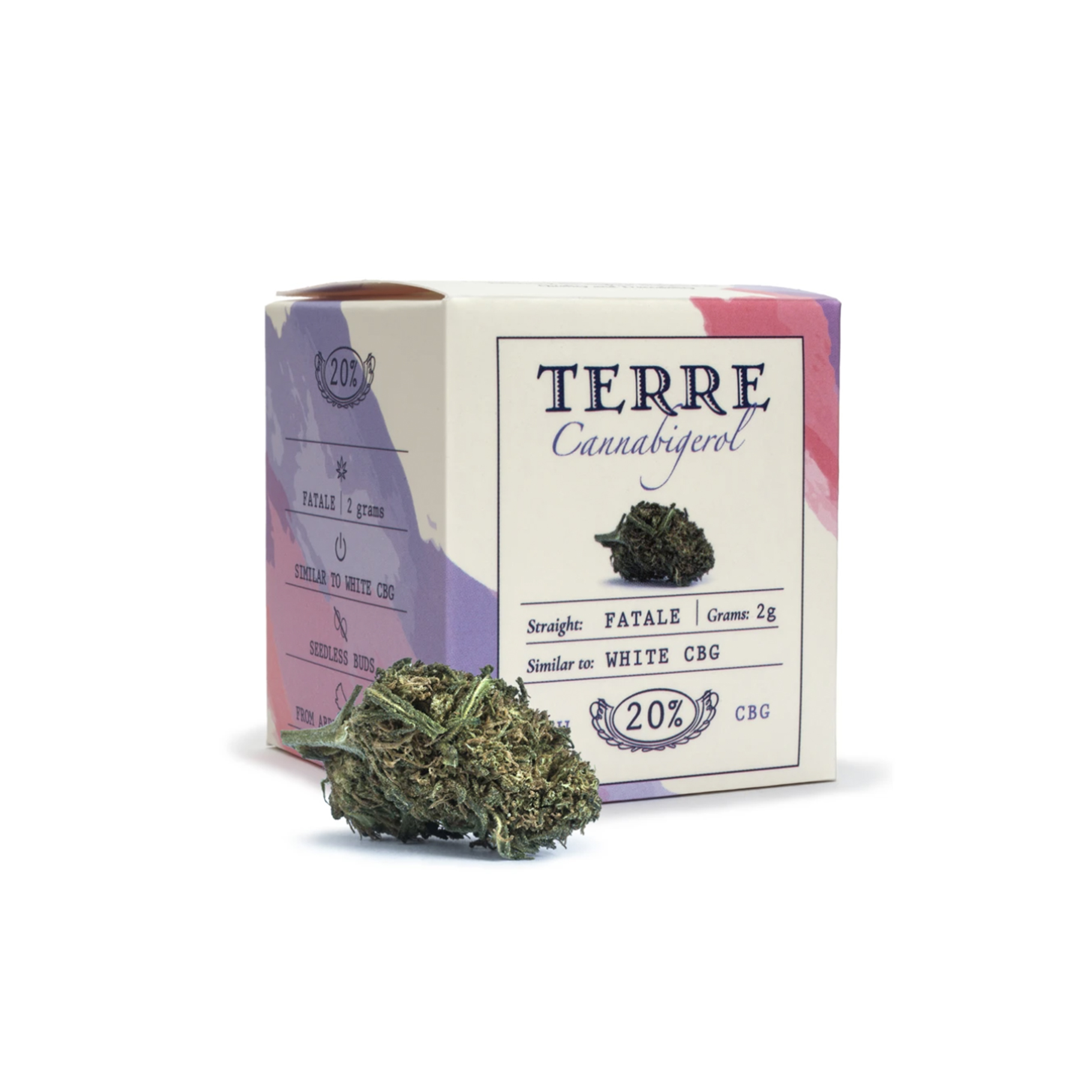 Fatal CBG topskud White - 20% CBG - Billede 2