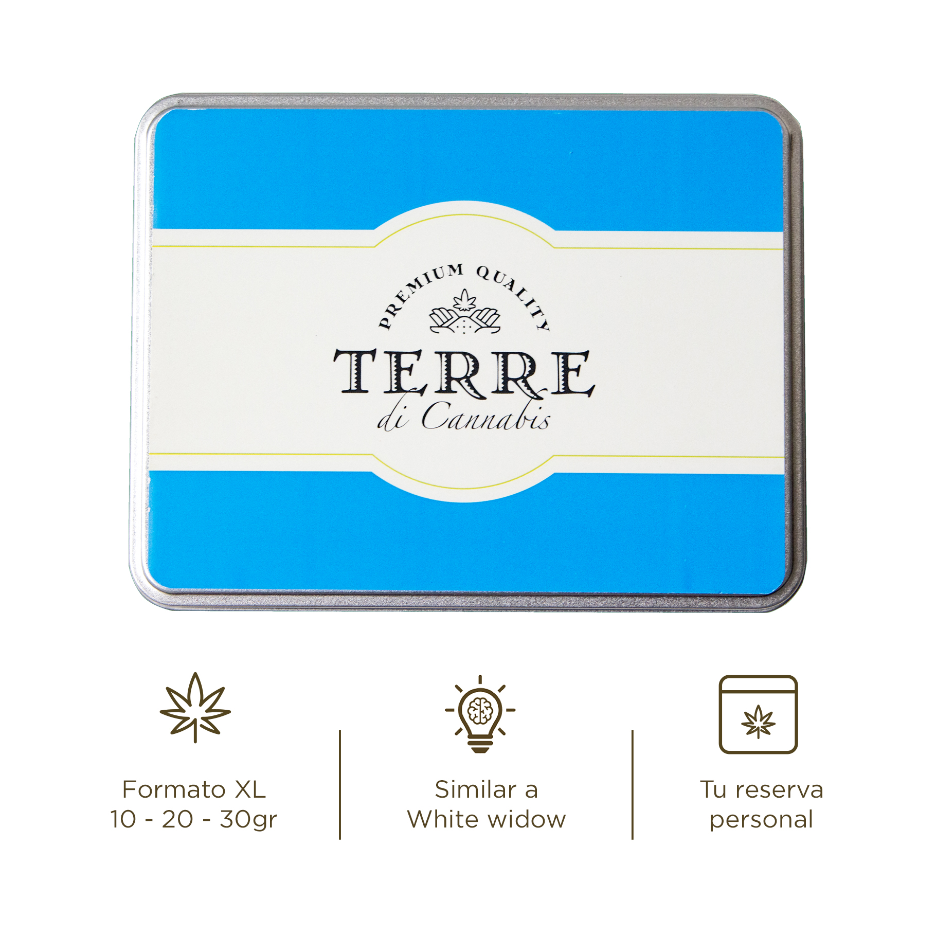 Popolo CBD topskud White Widow - 14% CBD - Billede 6