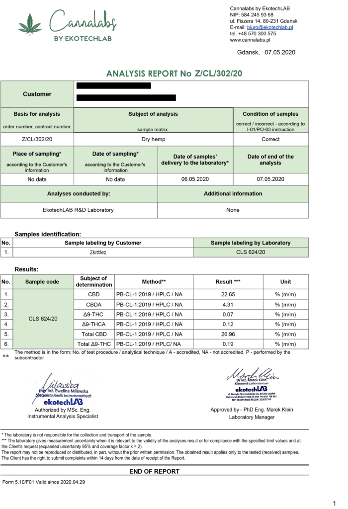 The Tree CBD Zkittlez topskud - 26% CBD (Indoor) - Billede 2